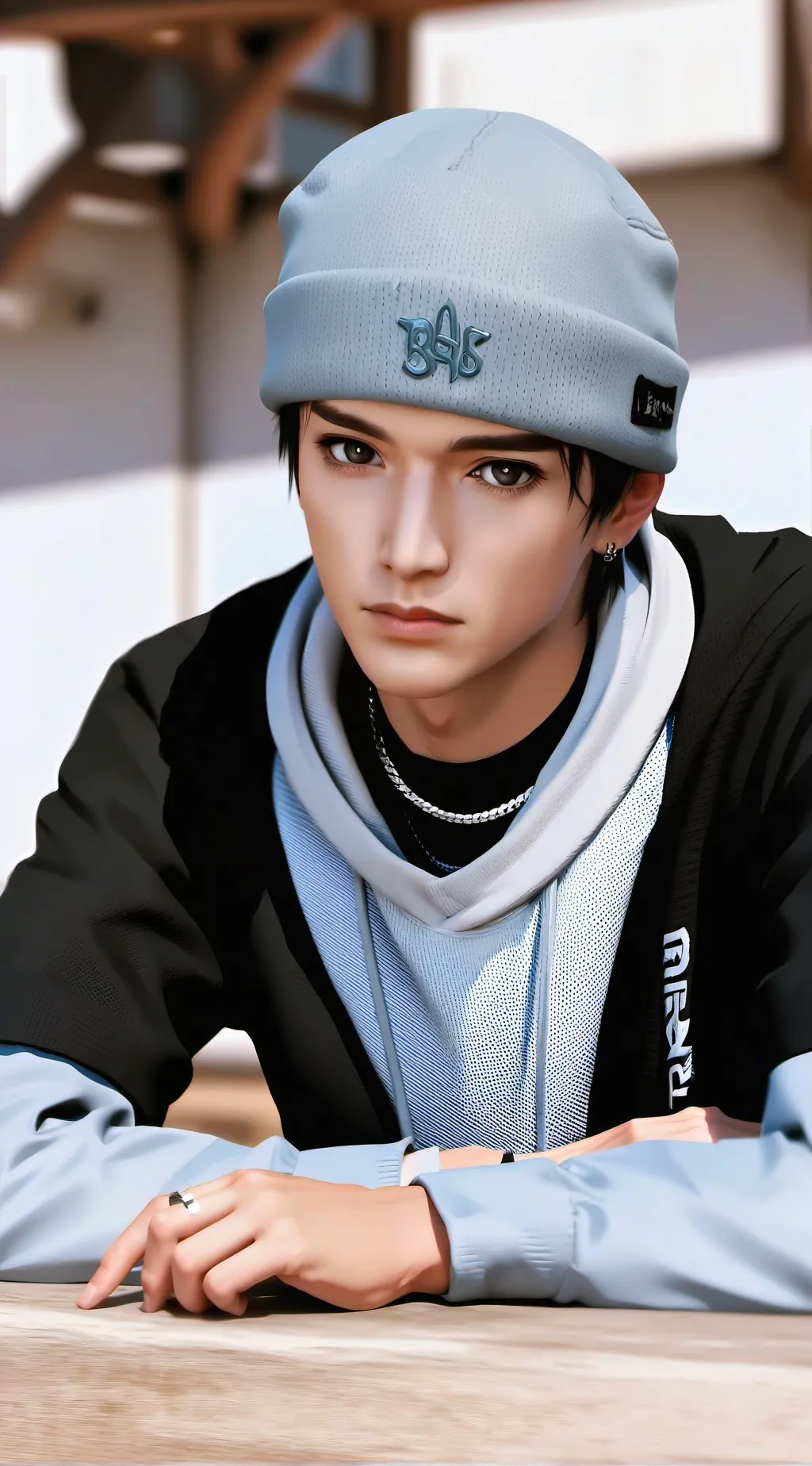 ai character: Tom kaulitz  background