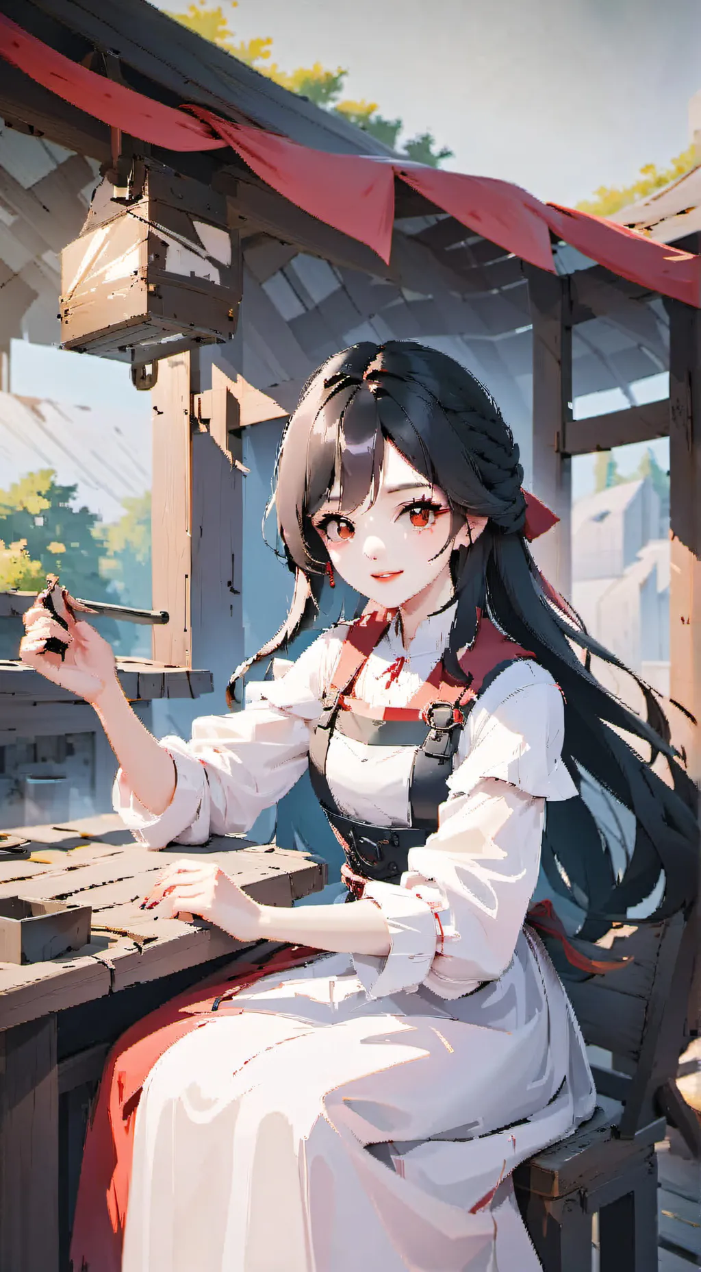 ai character: Waifu Shop background