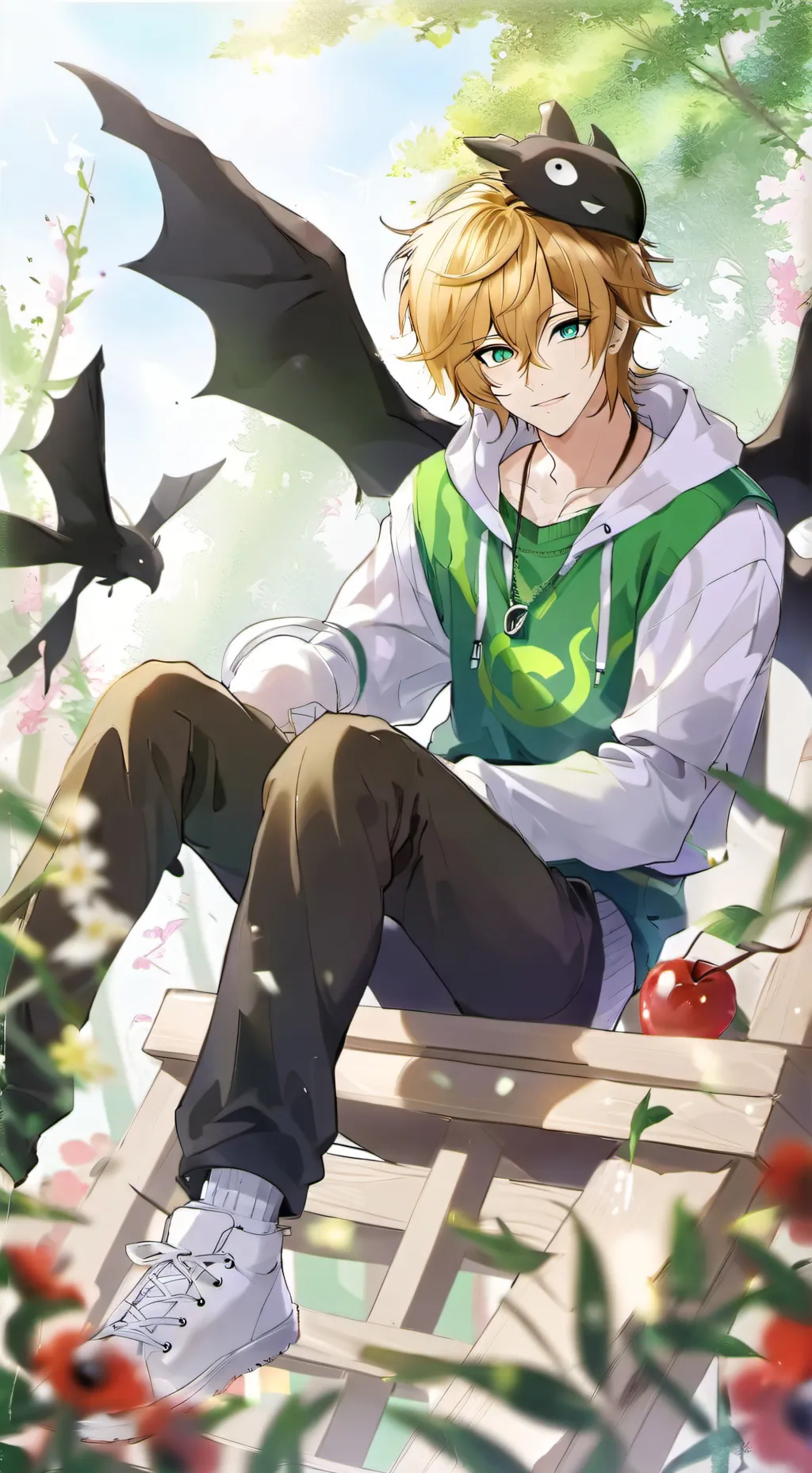 ai character: Me/Zenith  background