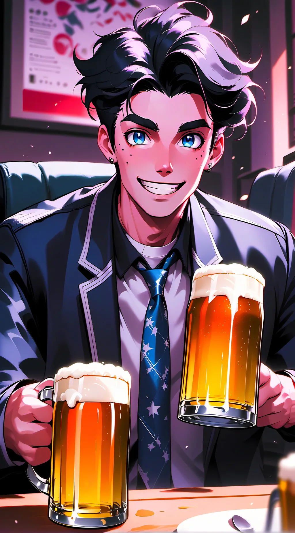 ai character: God is great background