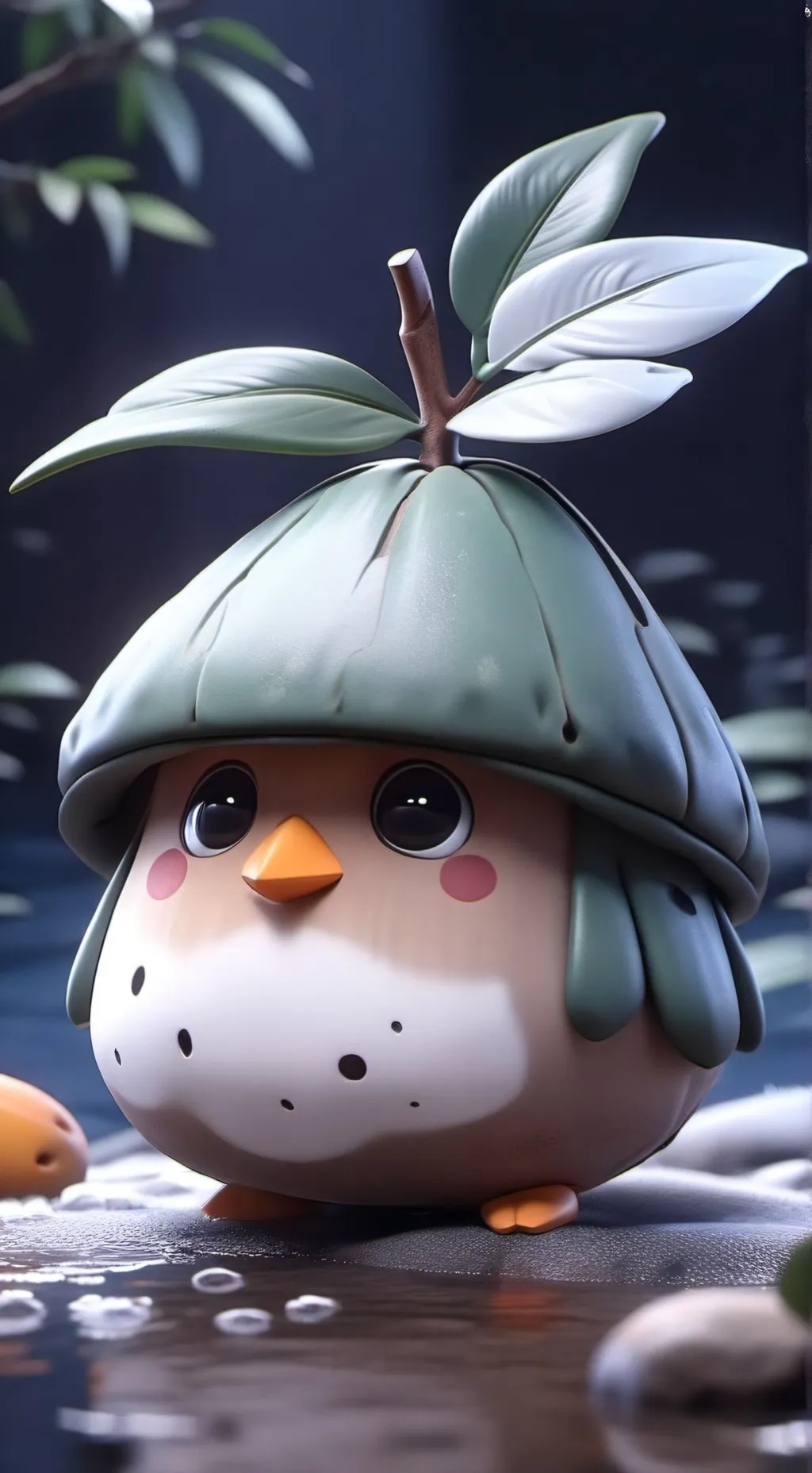 ai character: mango ✅  background