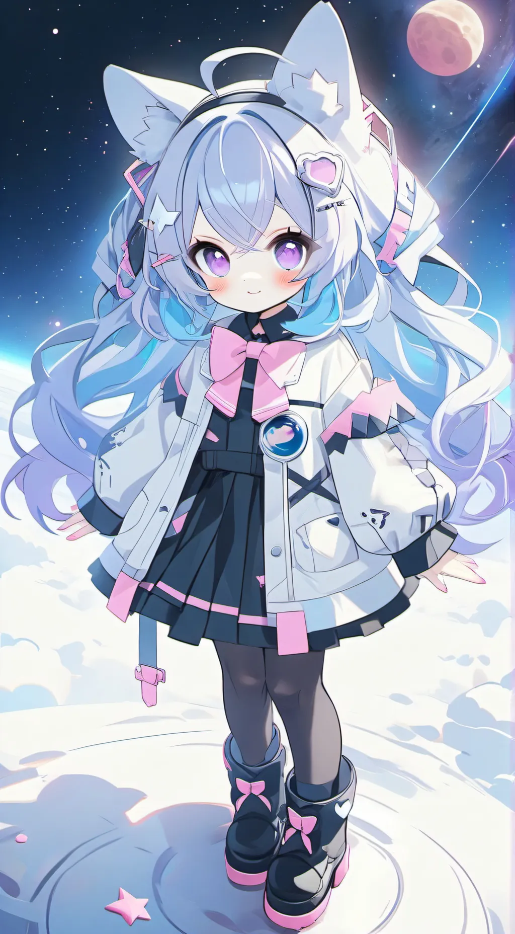 ai character: Cutie background
