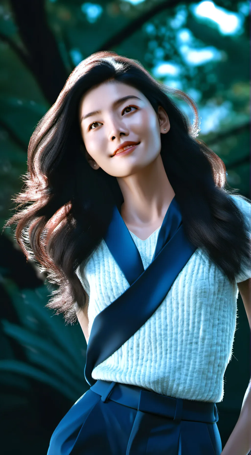 ai character: gold digger girls background