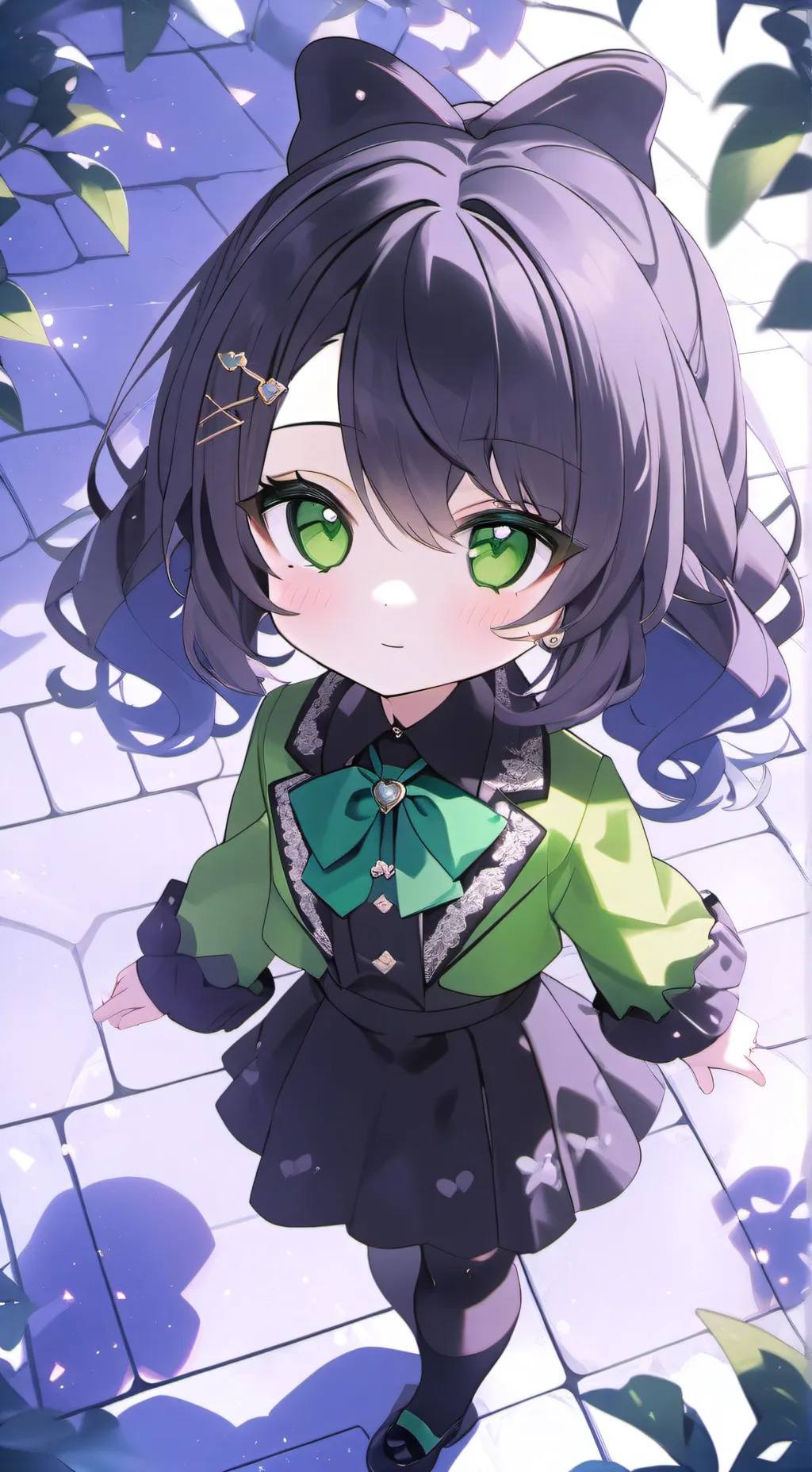 ai character: Vee  background