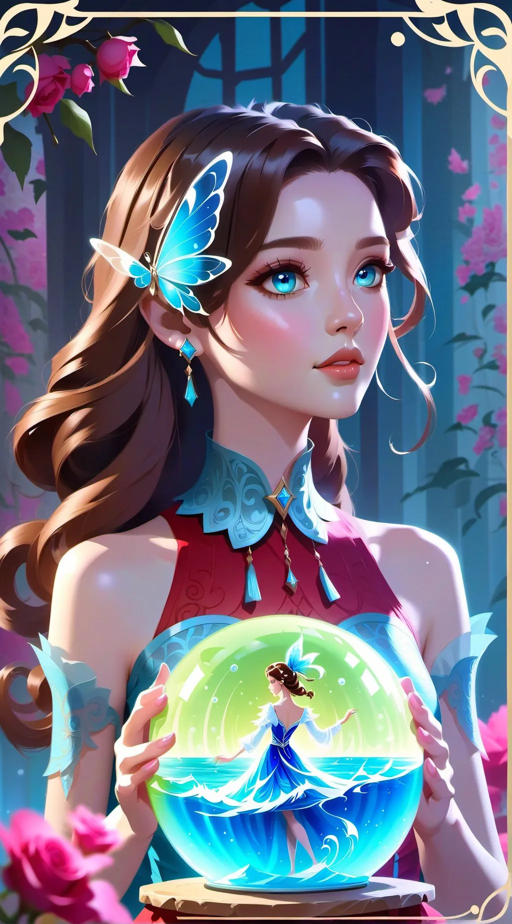 ai character: tara background