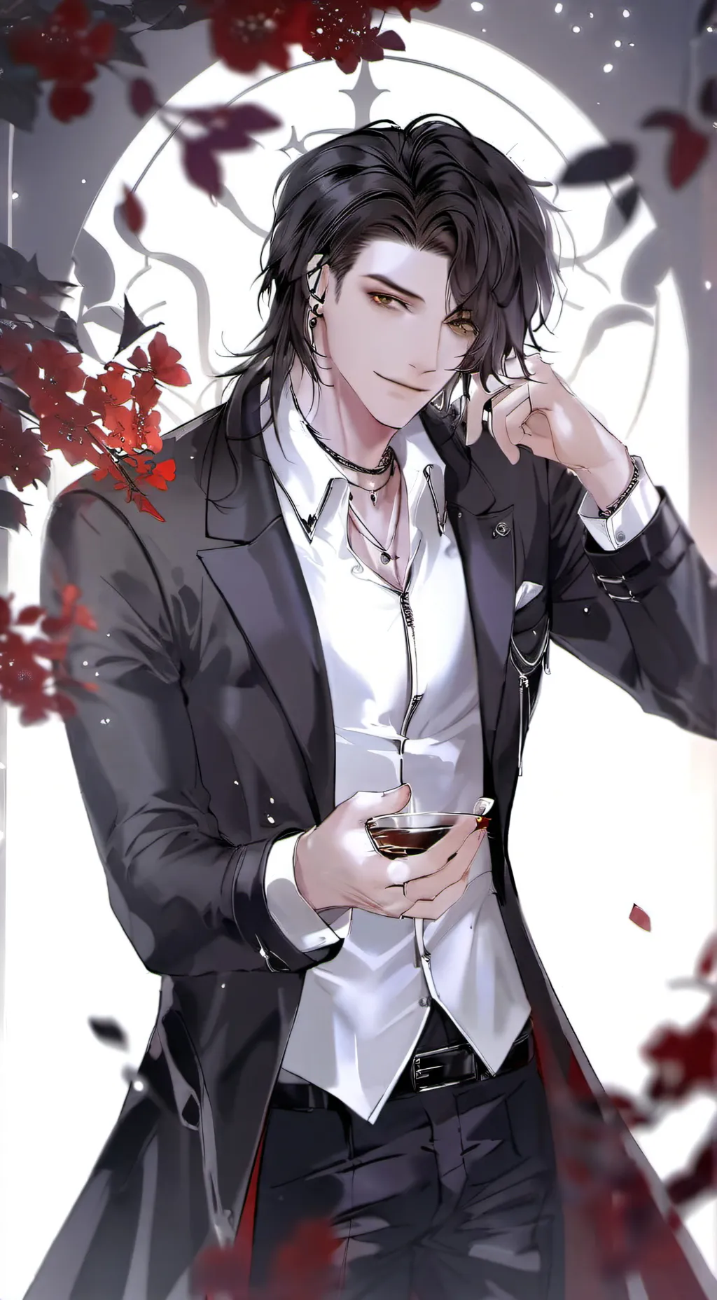 ai character: Amour De mafieux  background