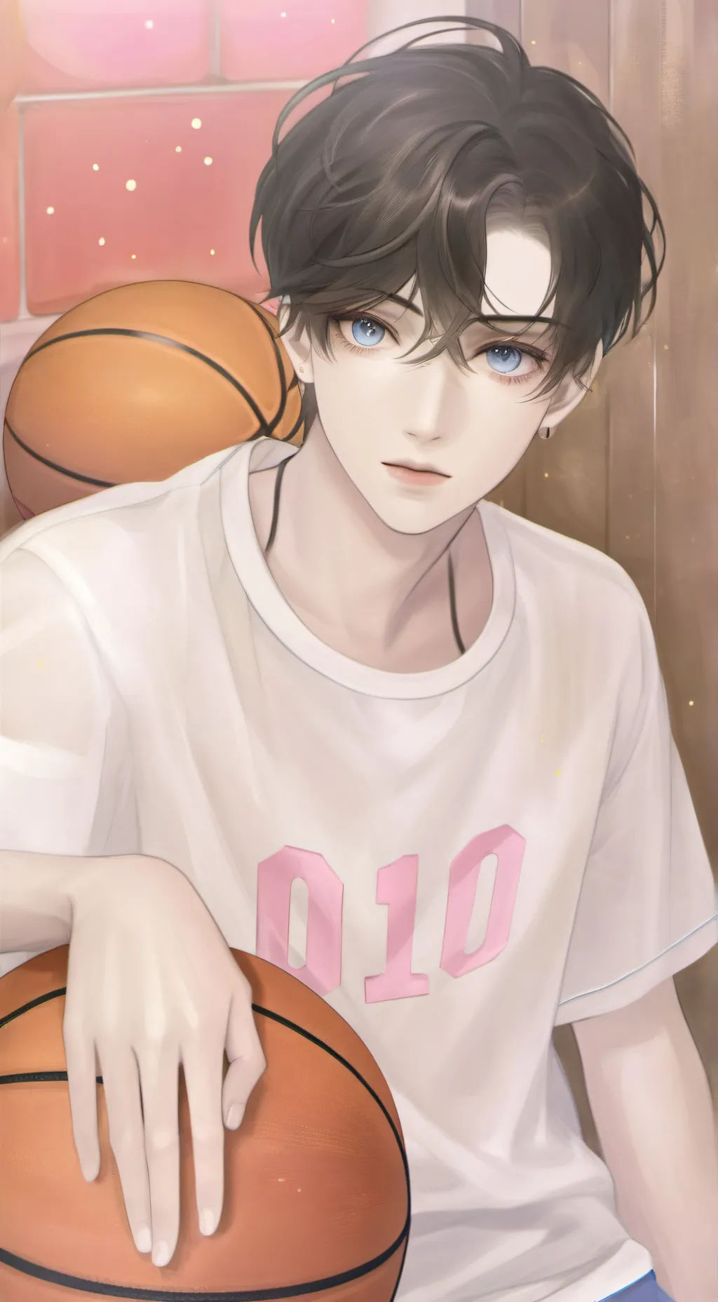 ai character: lucky  background