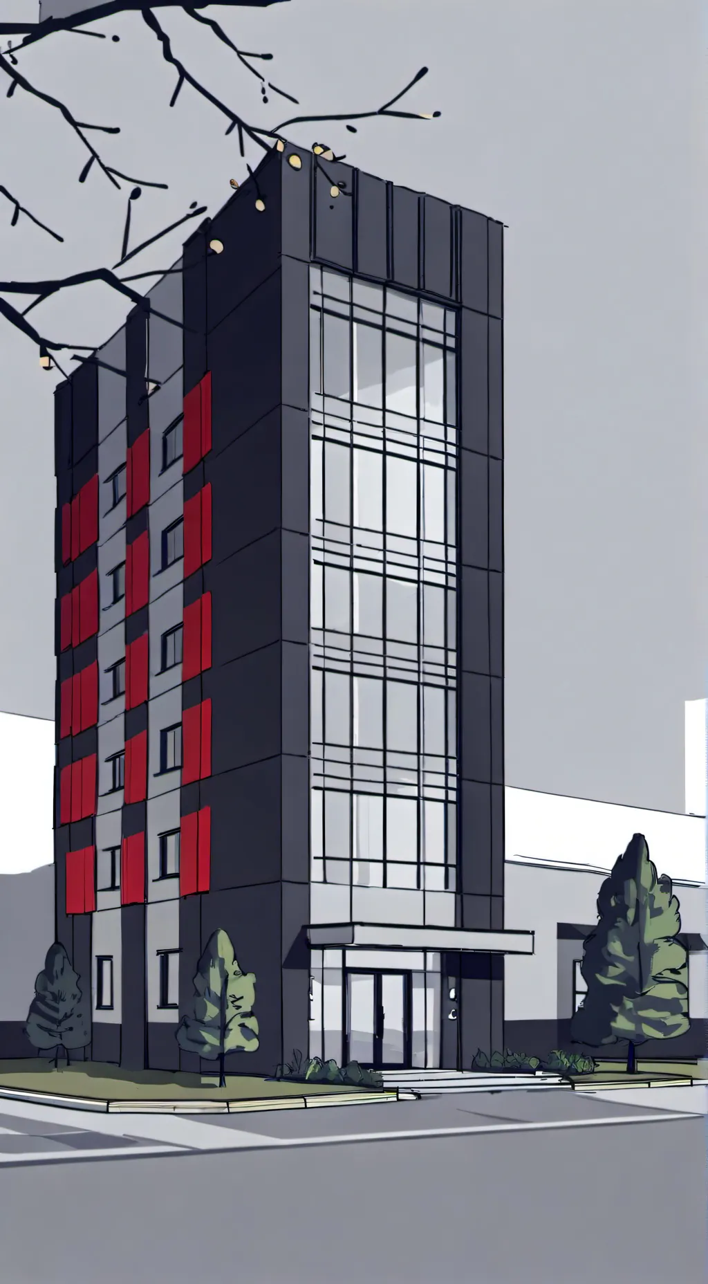 ai character: CB field trip background