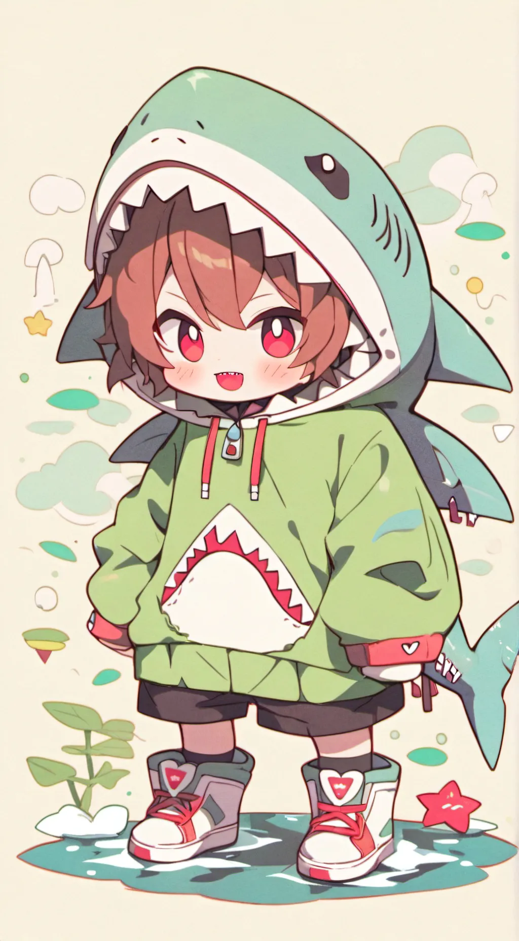 ai character: Baby Kirii background