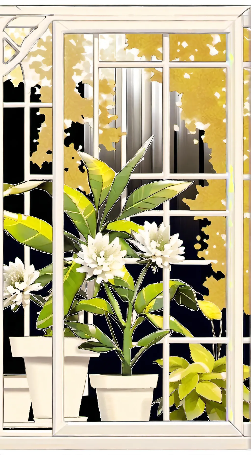 ai character: grow a garden background