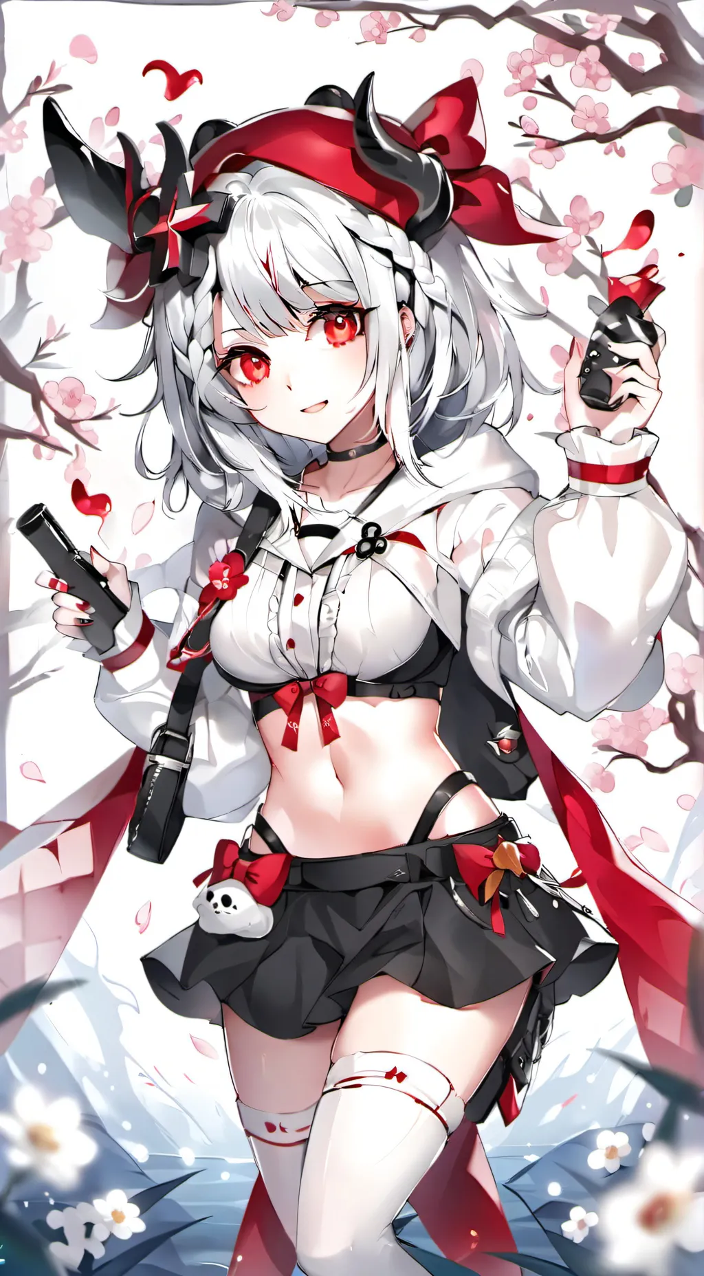 ai character: only girls school background