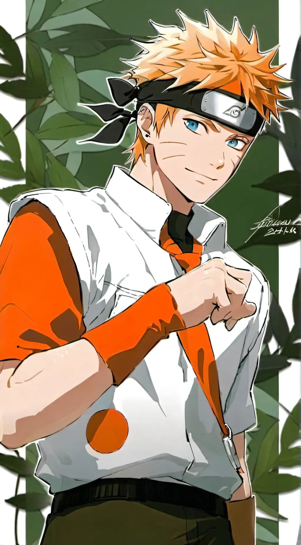 ai character: Naruto Uzumaki background
