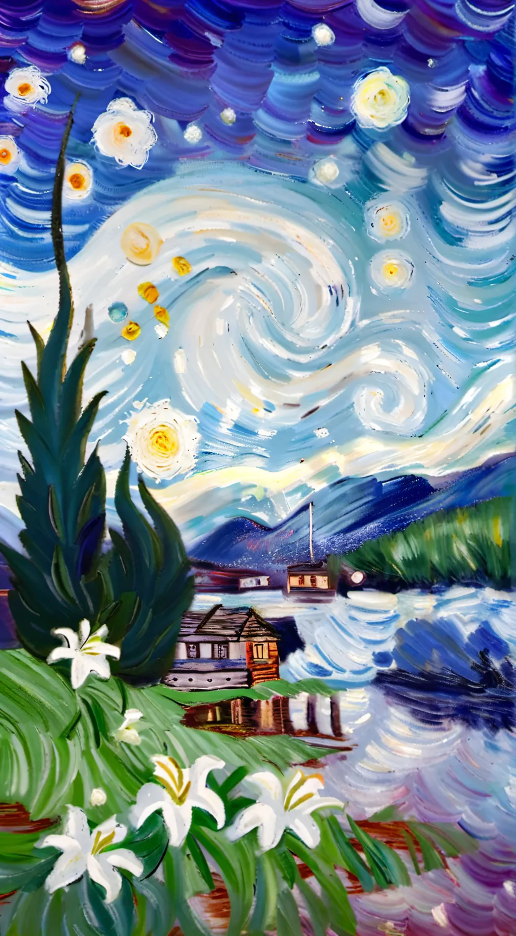 ai character: Shadow milk cookie background