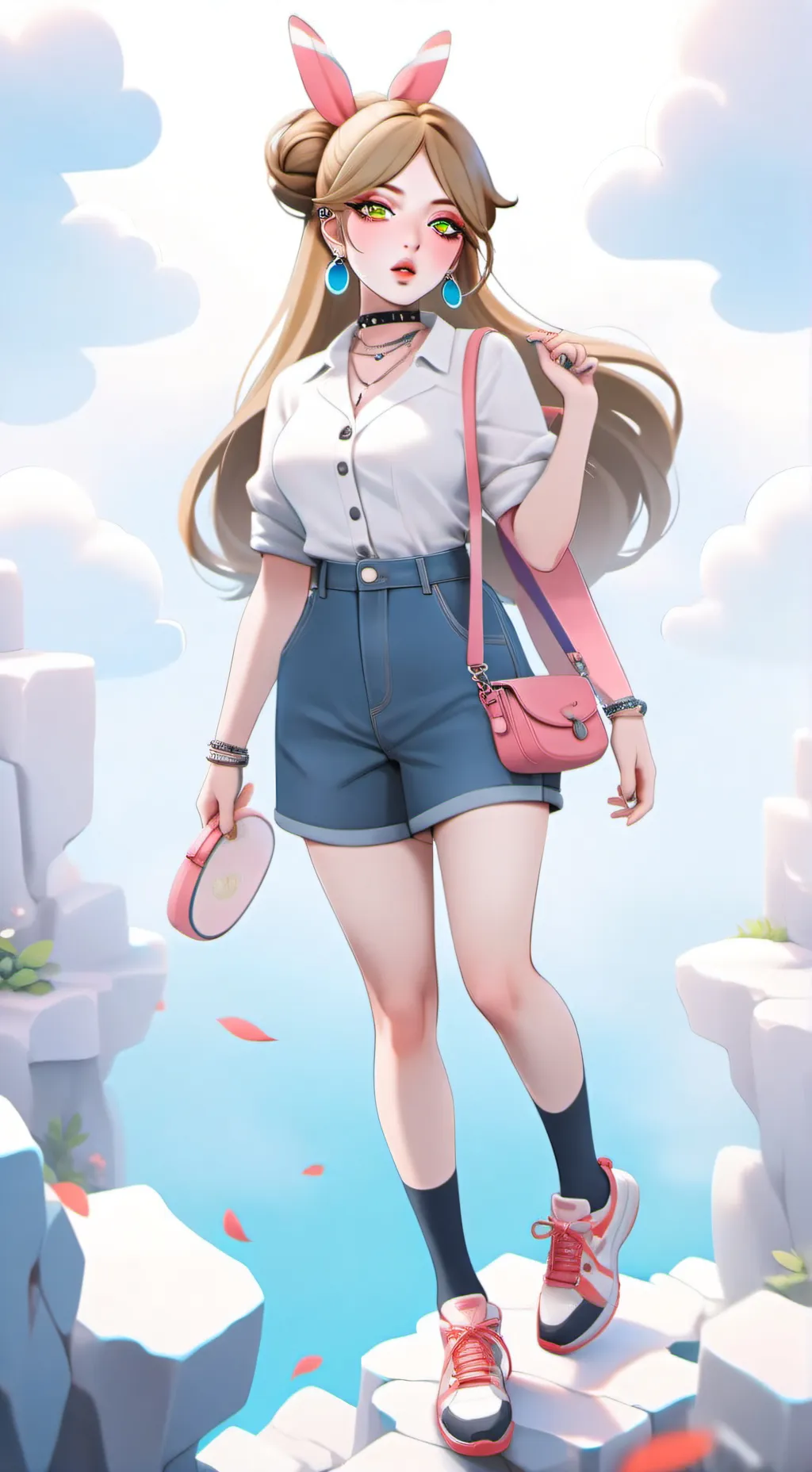 ai character: bakugo  background