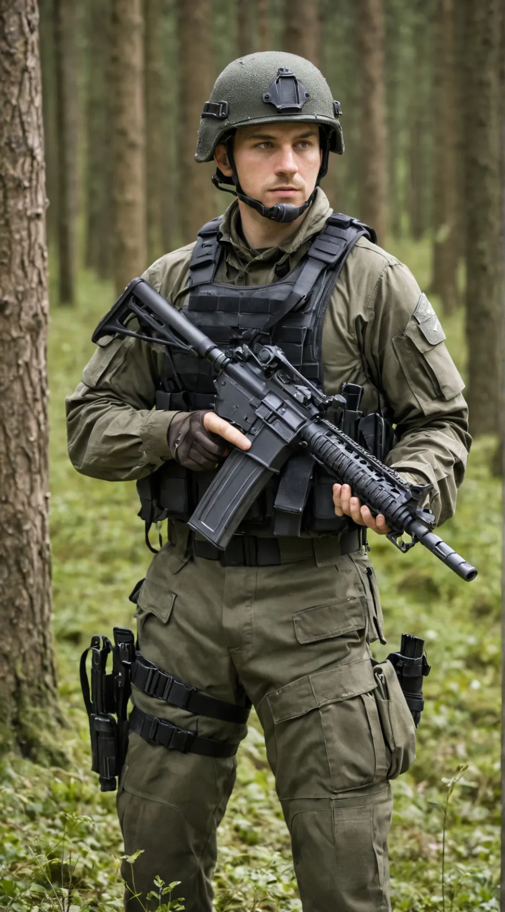 ai character: Coperal Reech background