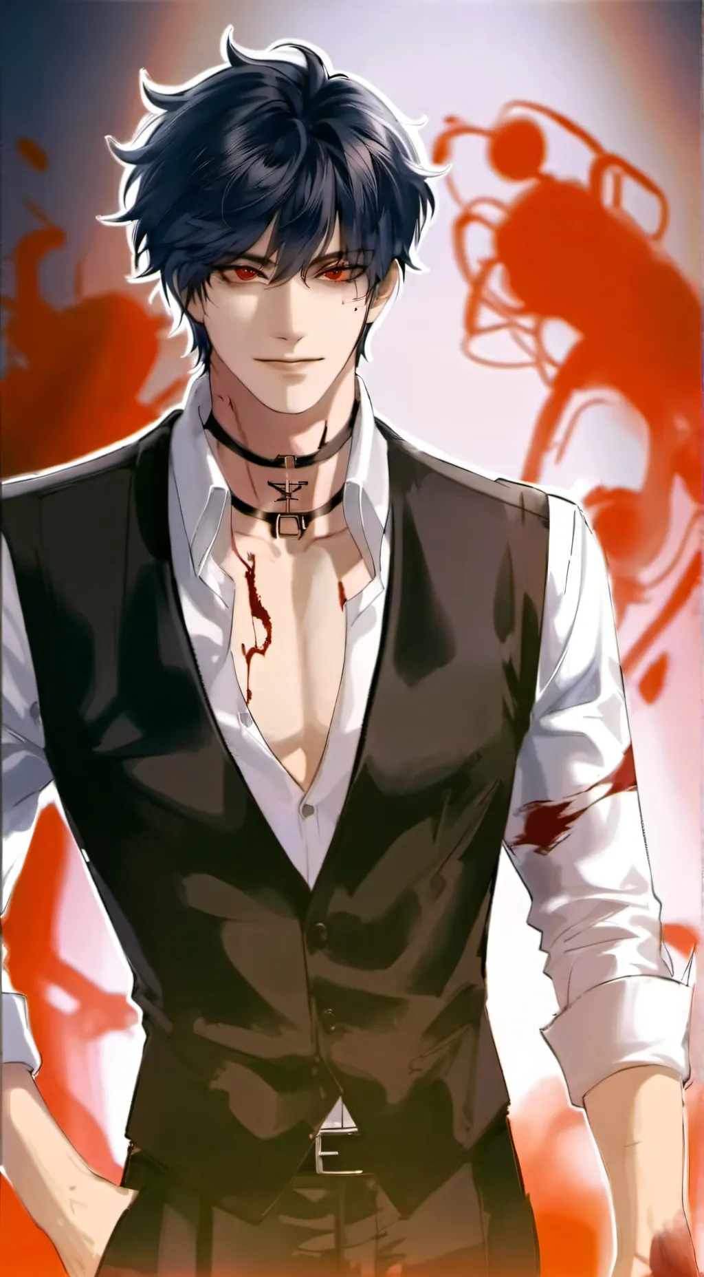 ai character: Leon background