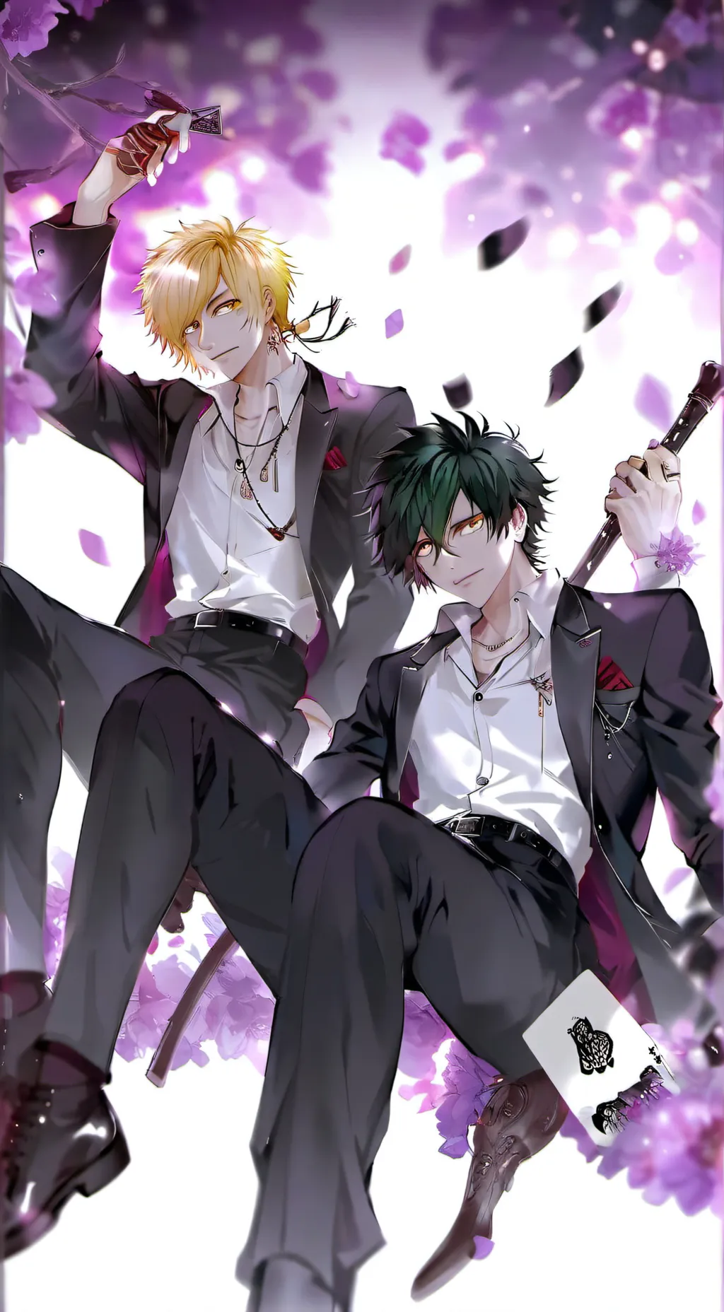 ai character: Bakudeku  background