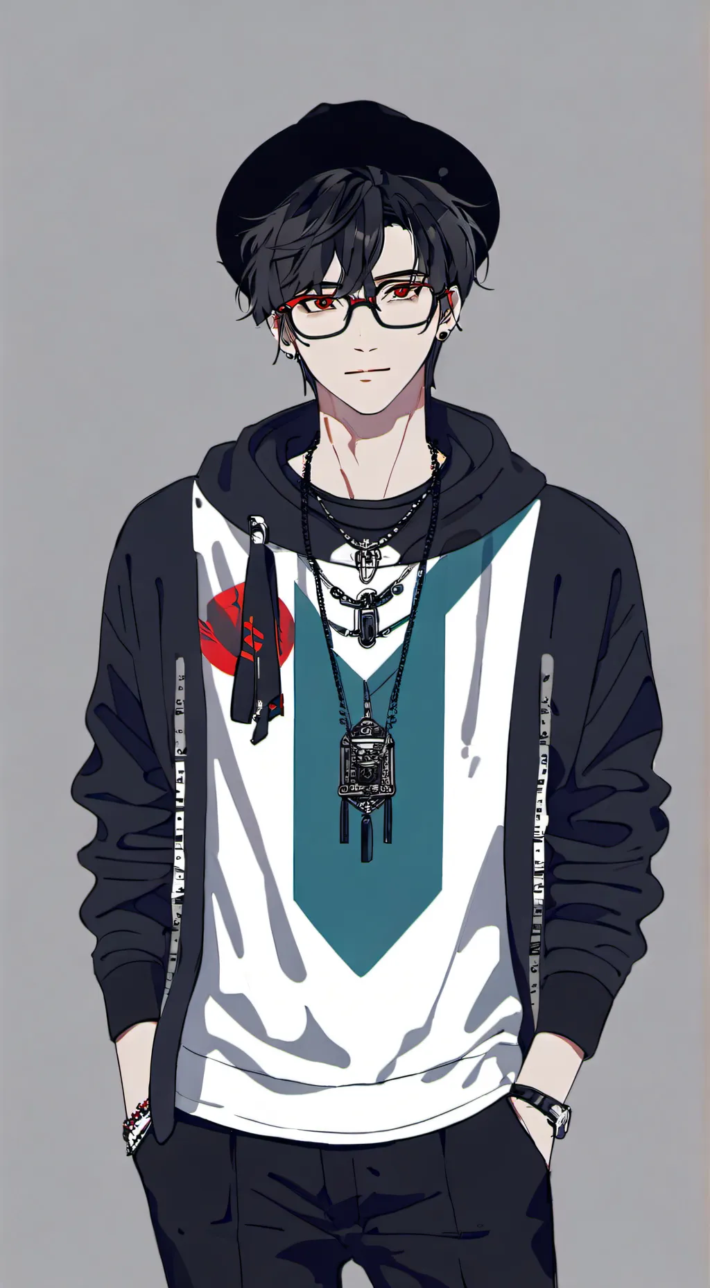 ai character: leon background