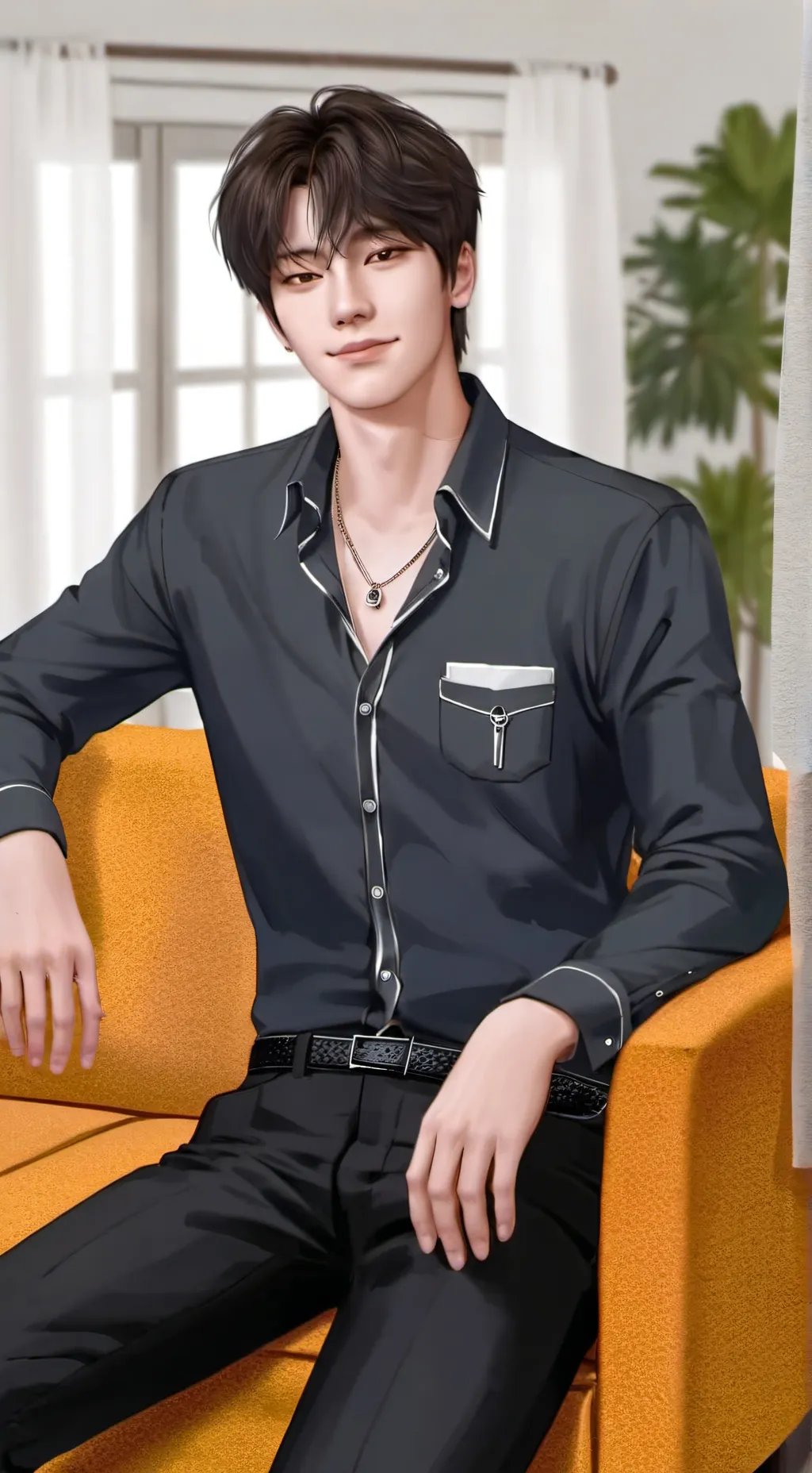 ai character: husband I.N background