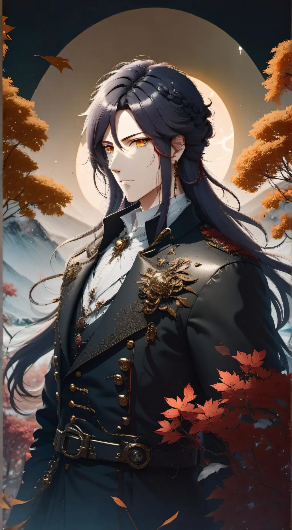 ai character: Лит background