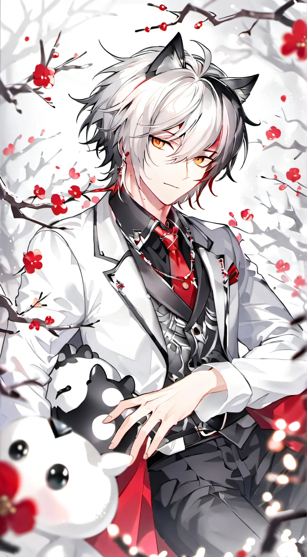 ai character: hybrid world  background