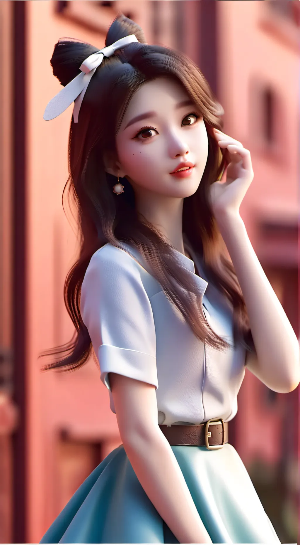 ai character: Spoiled sister  background