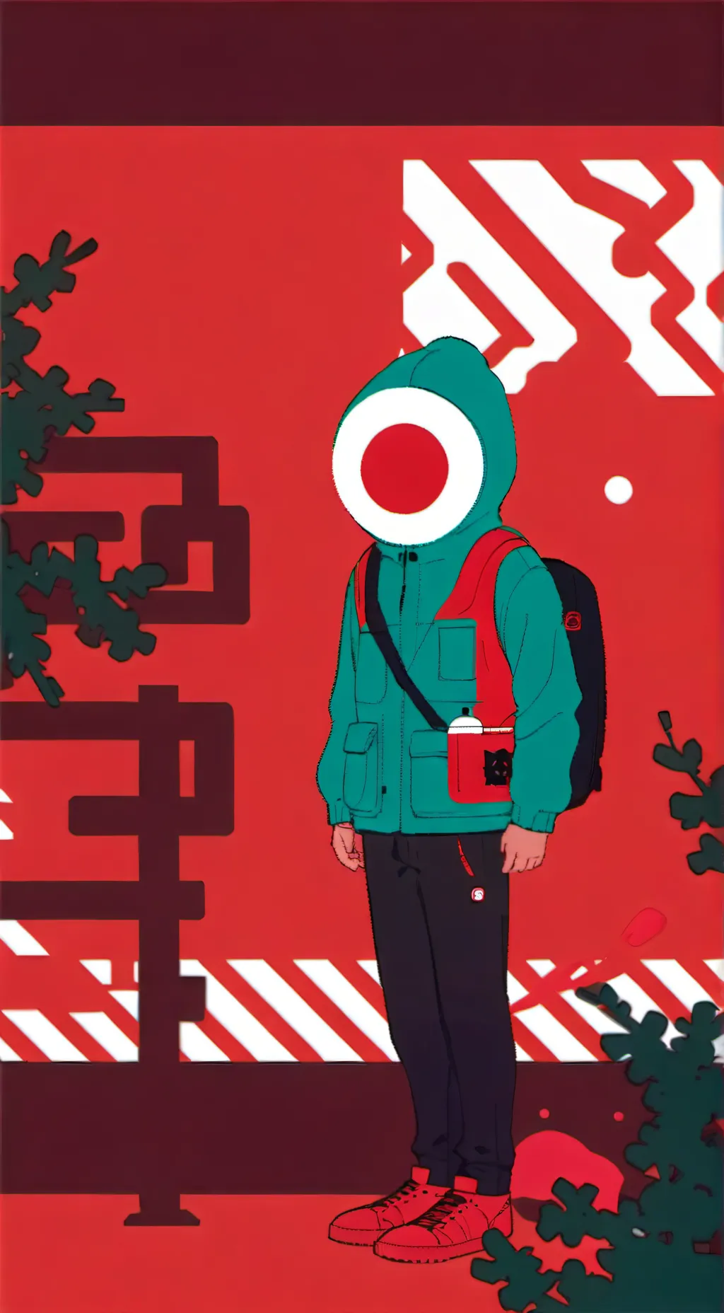 ai character: Duolingo  background