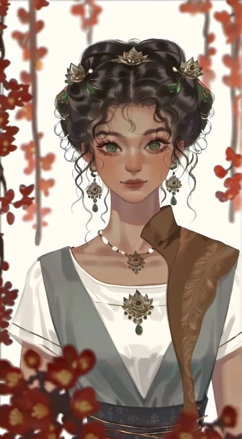 ai character: Eilish  background