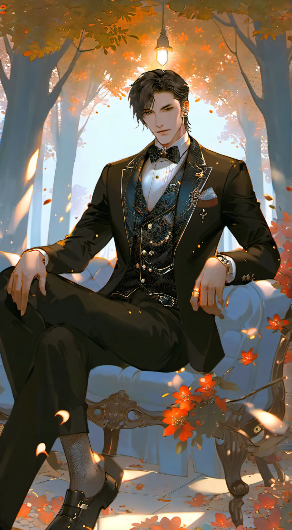 ai character: Martín🍾 background