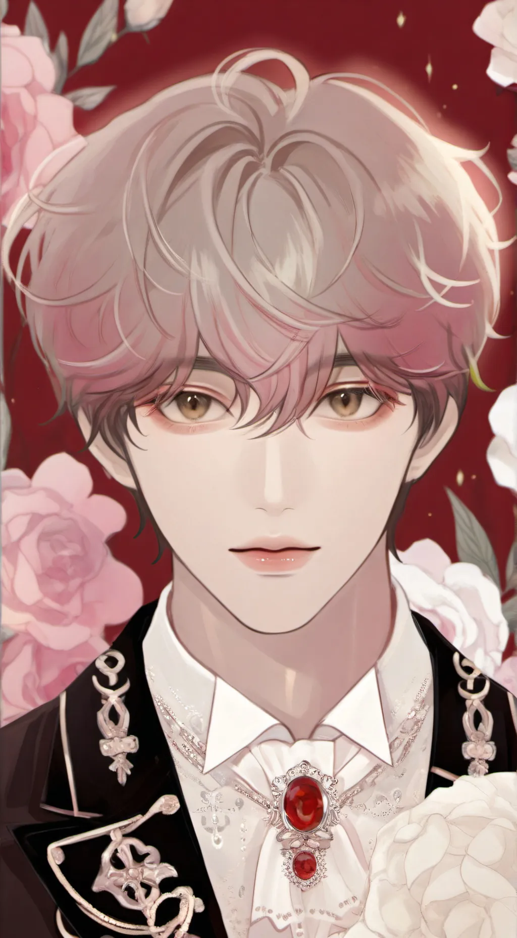 ai character: Hikaru  background