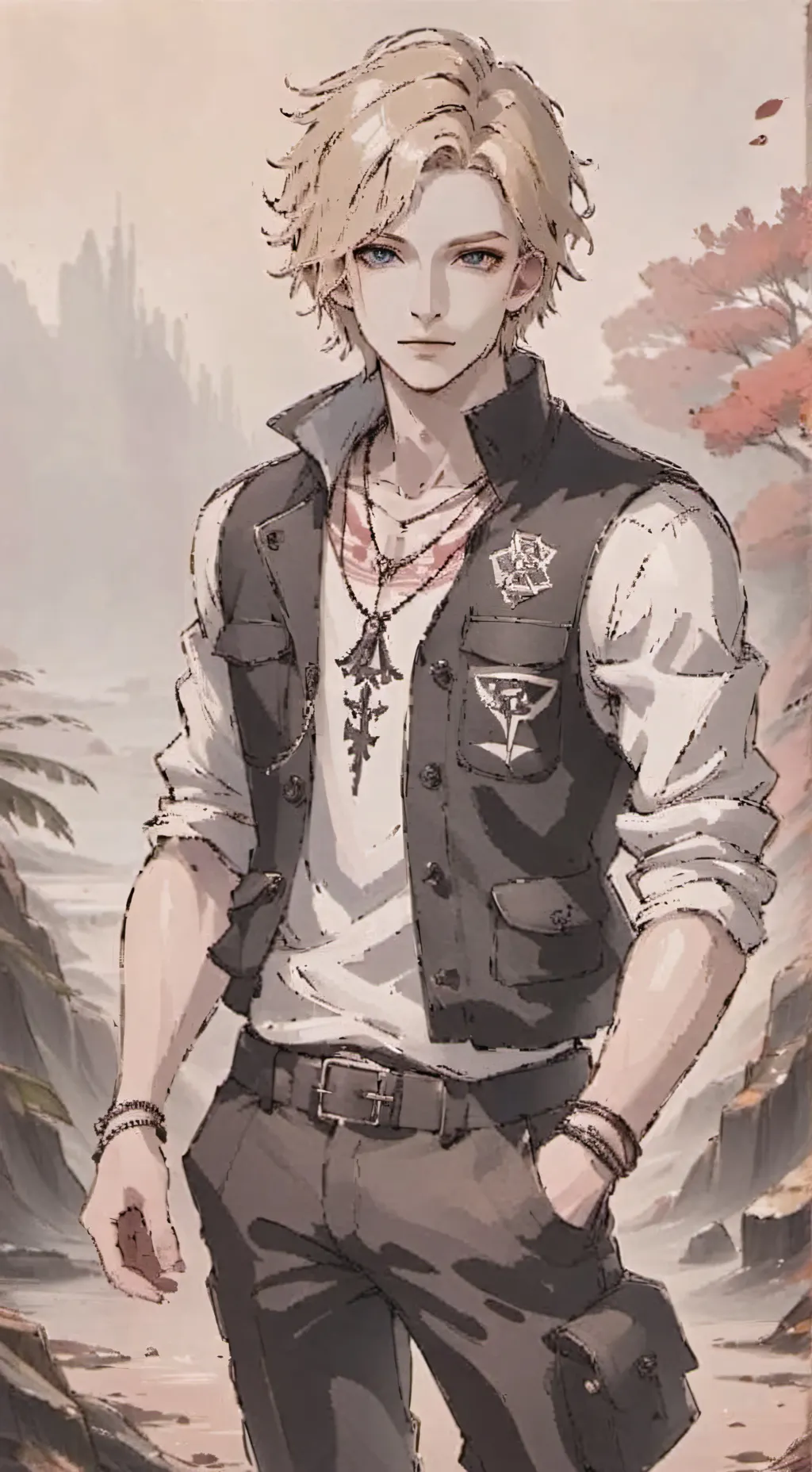 ai character: kim jung yuk background