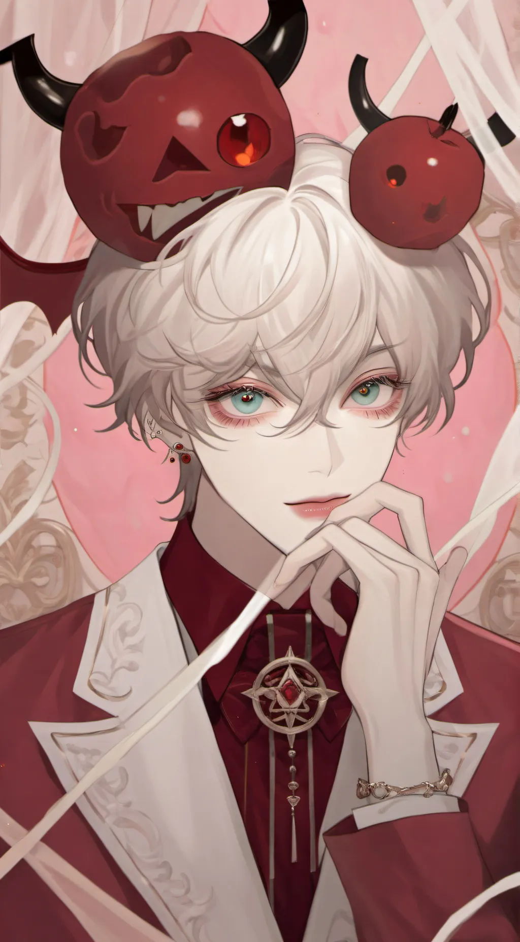 ai character: Lucifer  background