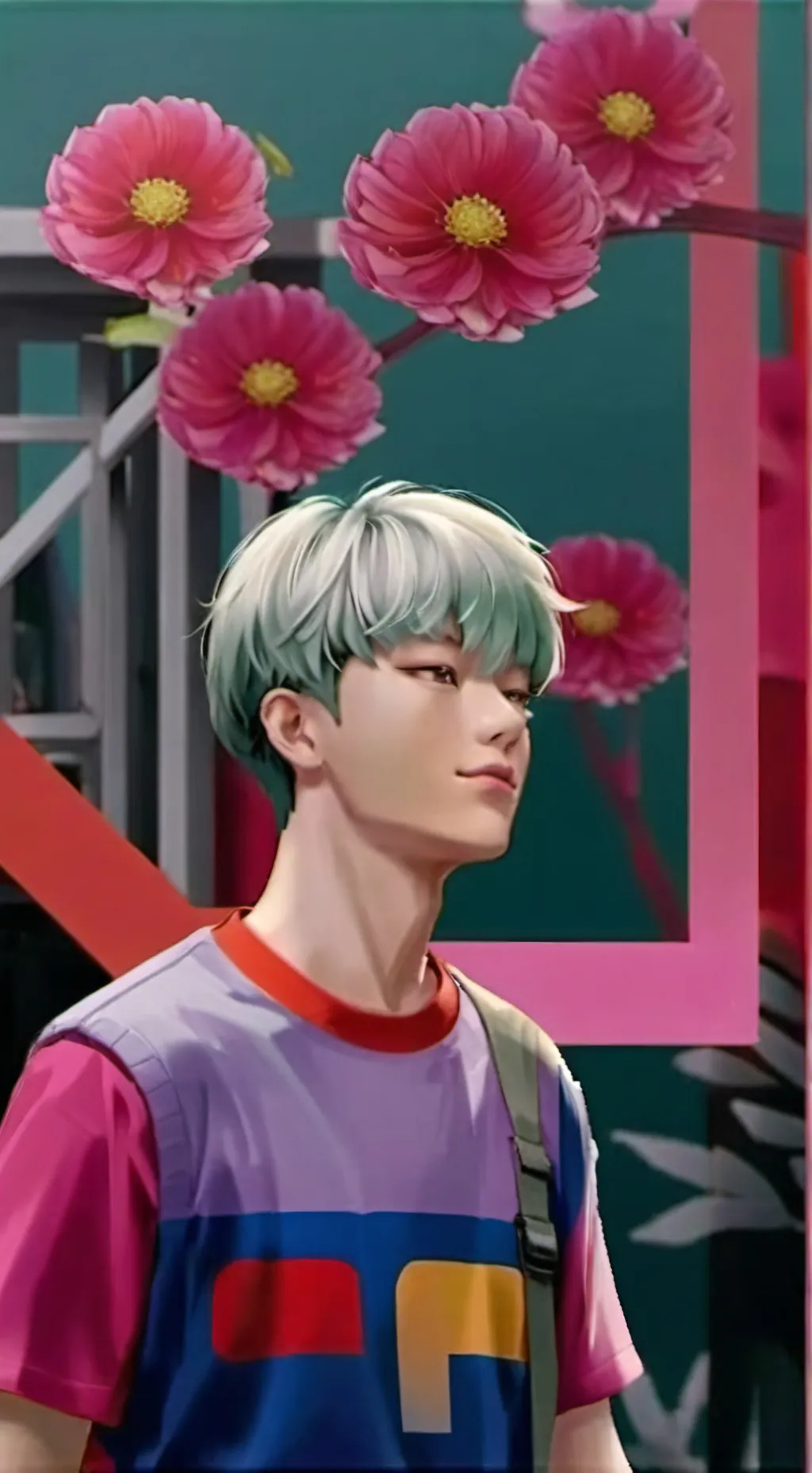 ai character: baby saja background