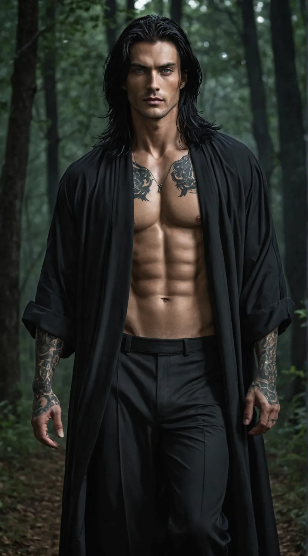 ai character: Klaus background