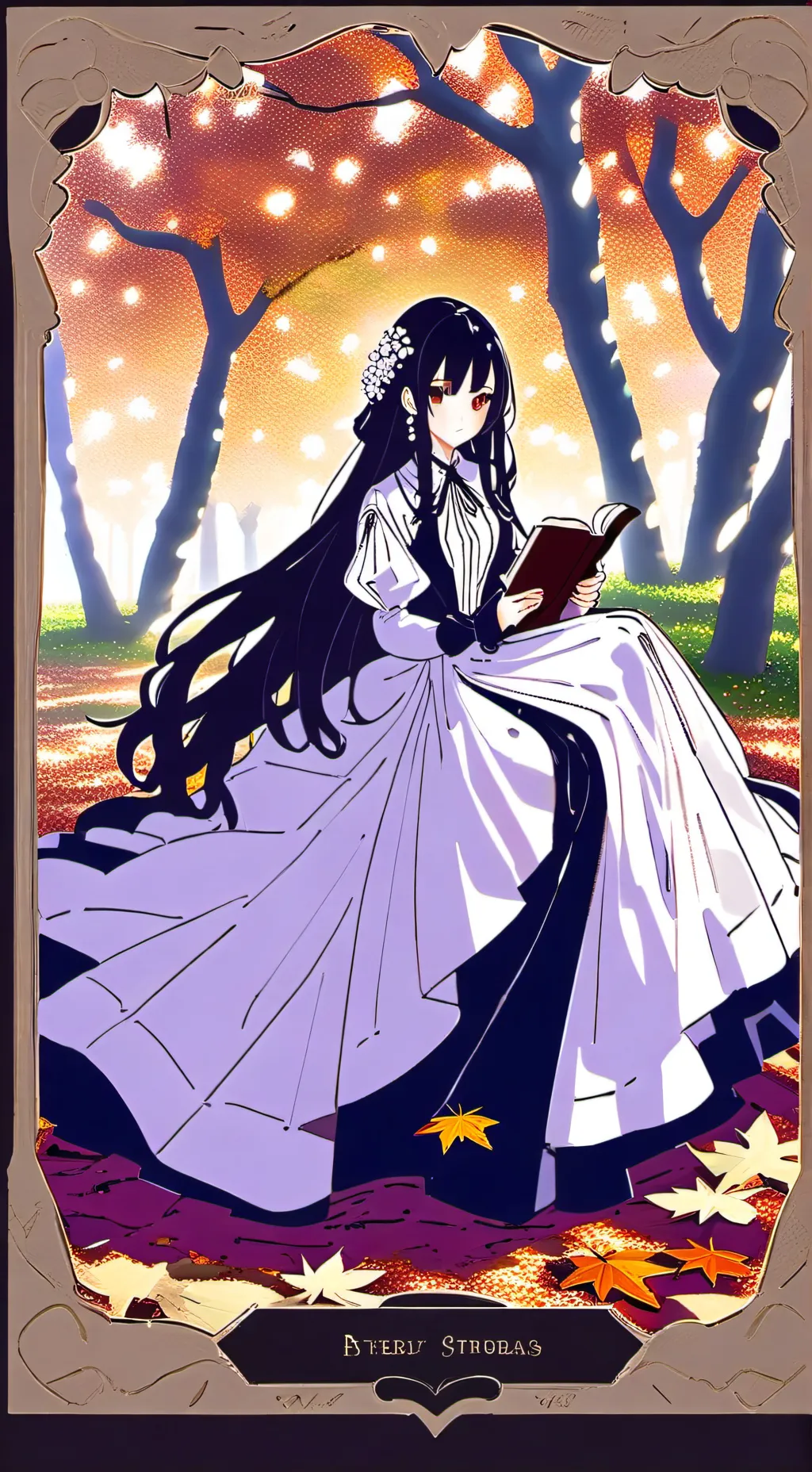 ai character: Ashley  background