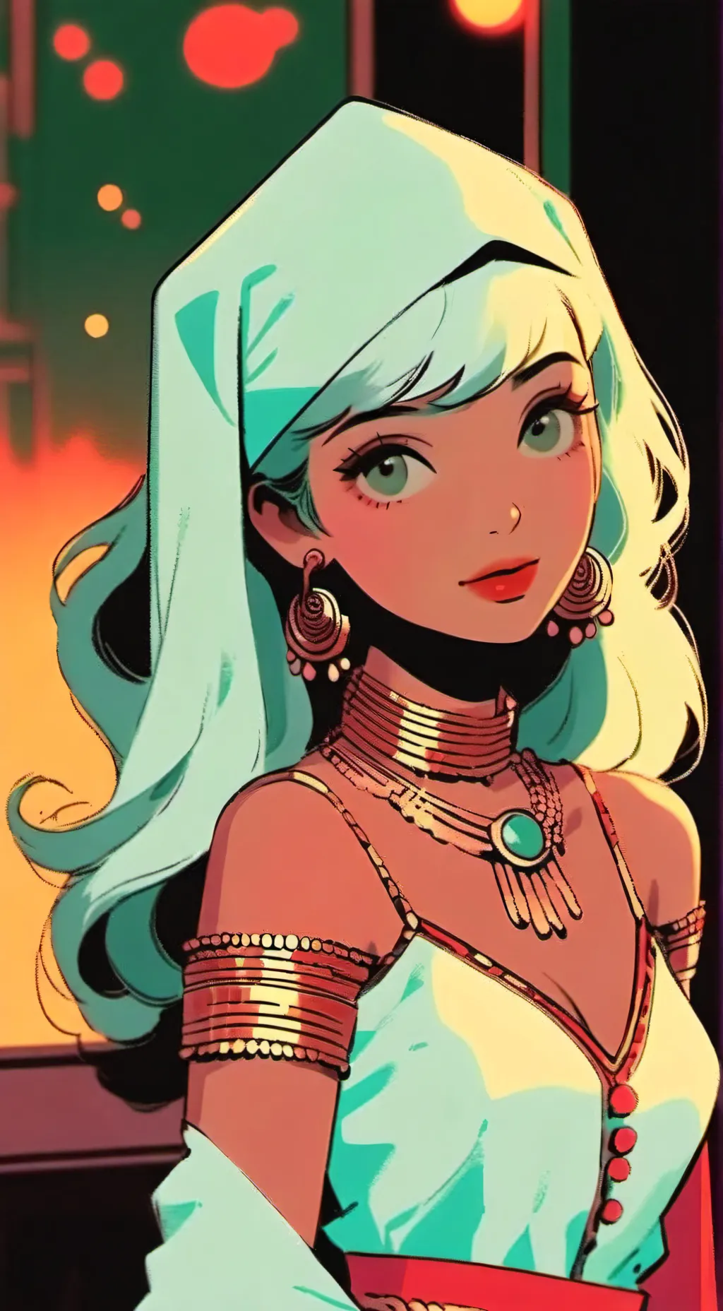 ai character: Dw but what? background