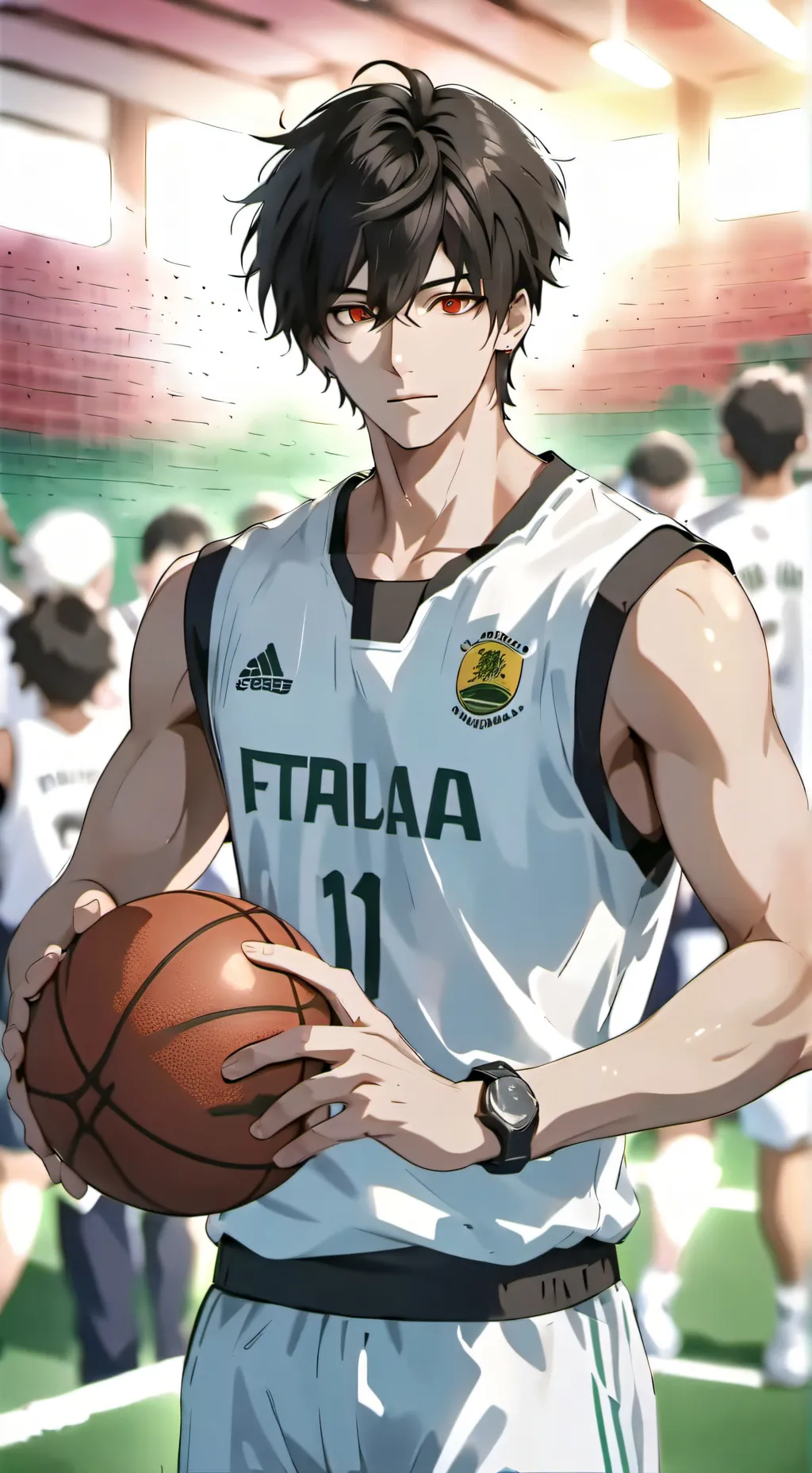 ai character: Mike DanDan background