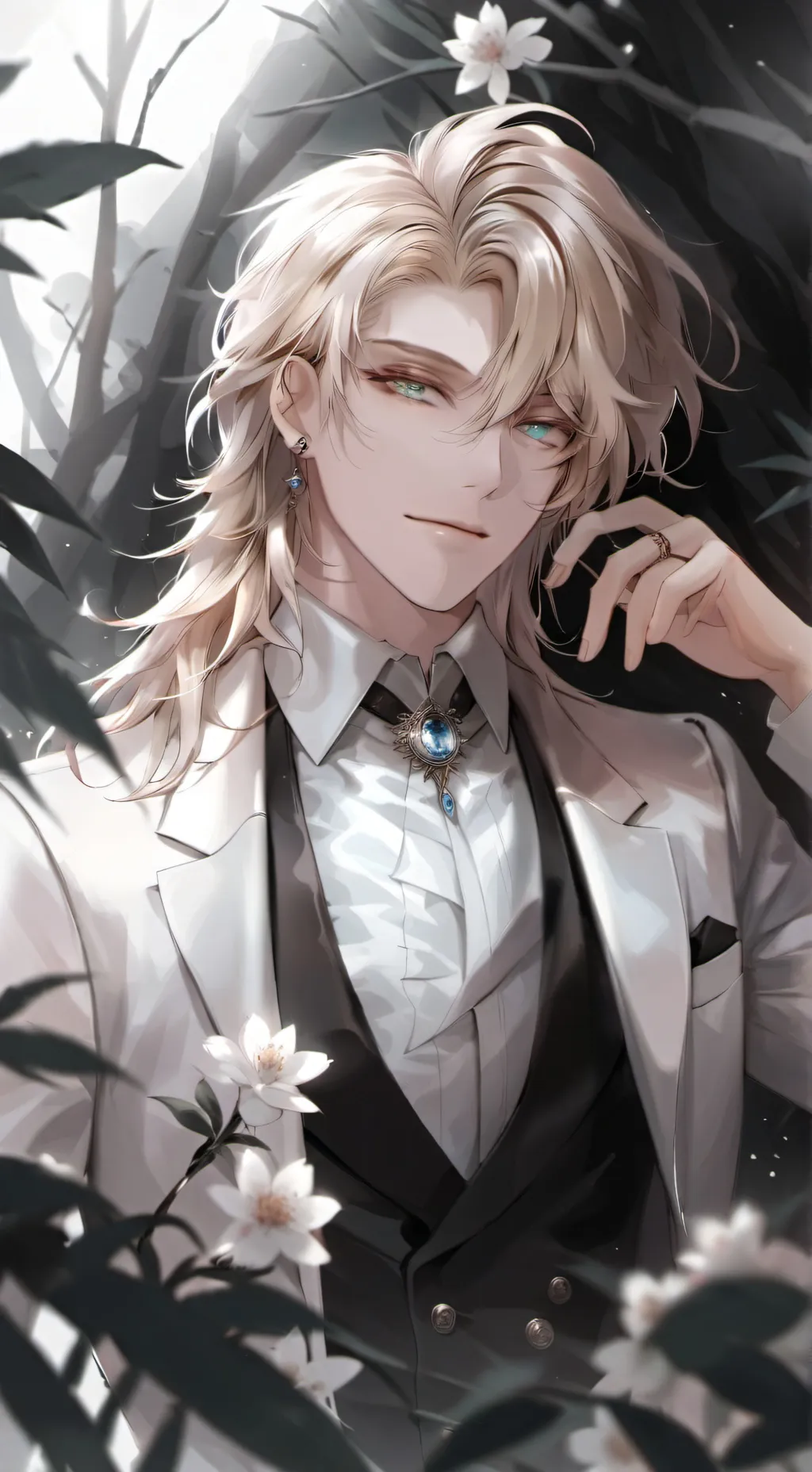 ai character: Кацпер  background