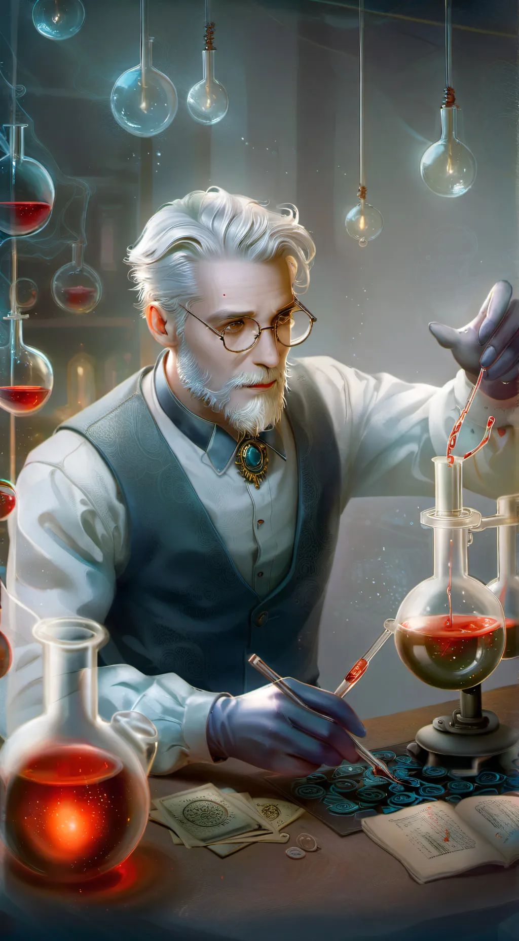 ai character: Дима background