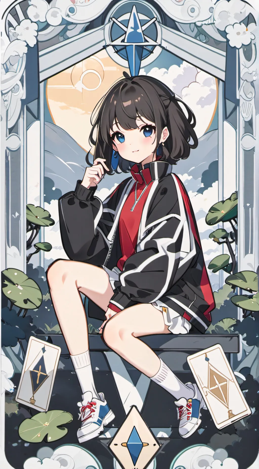 ai character: Roxanne  background