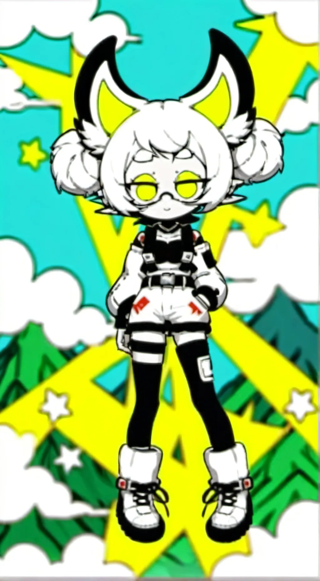 ai character: Wenda background