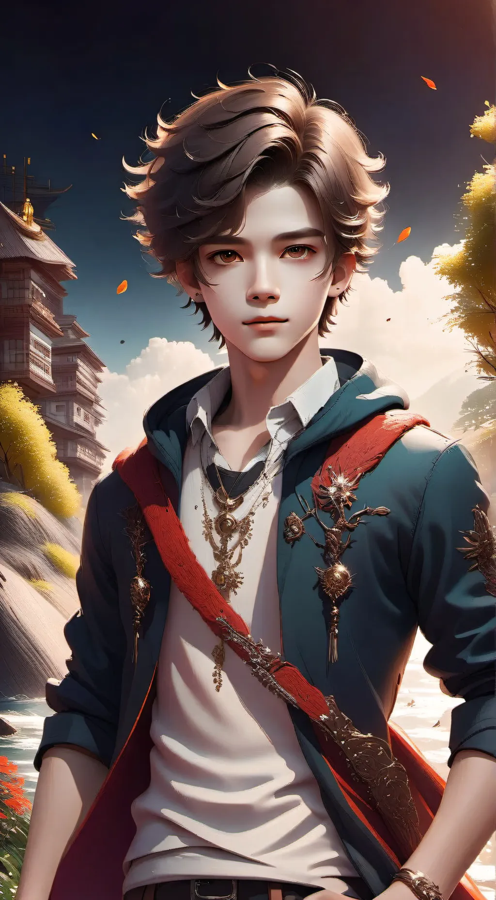 ai character: Percy background