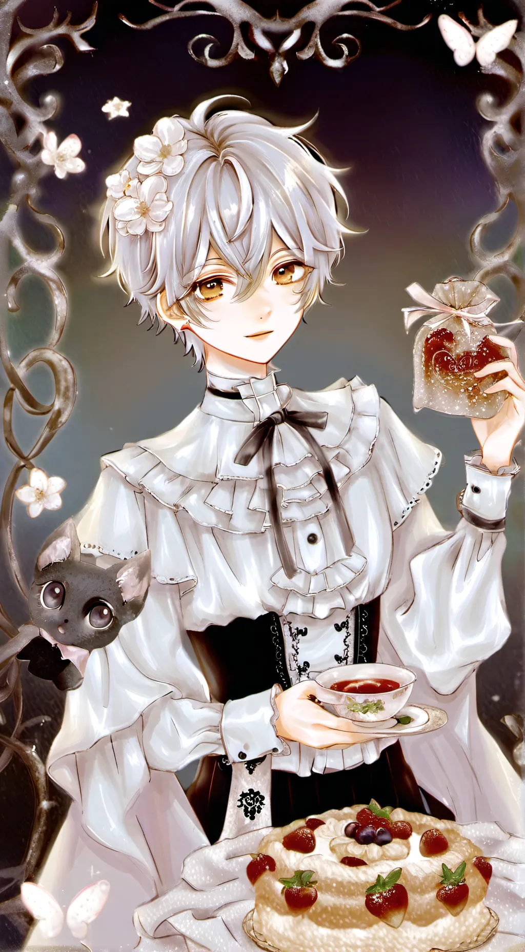 ai character: ★†Daka†★ background