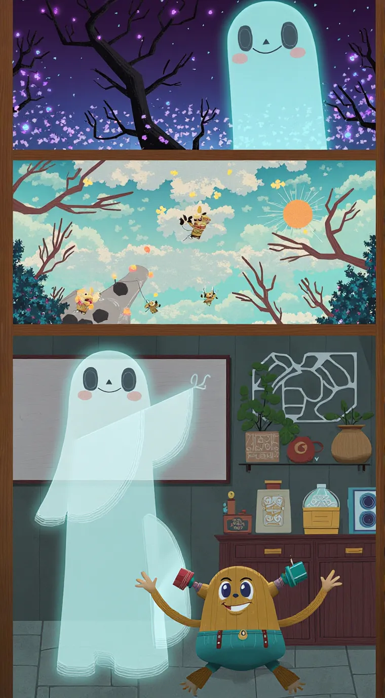 ai character: All of us are dead background