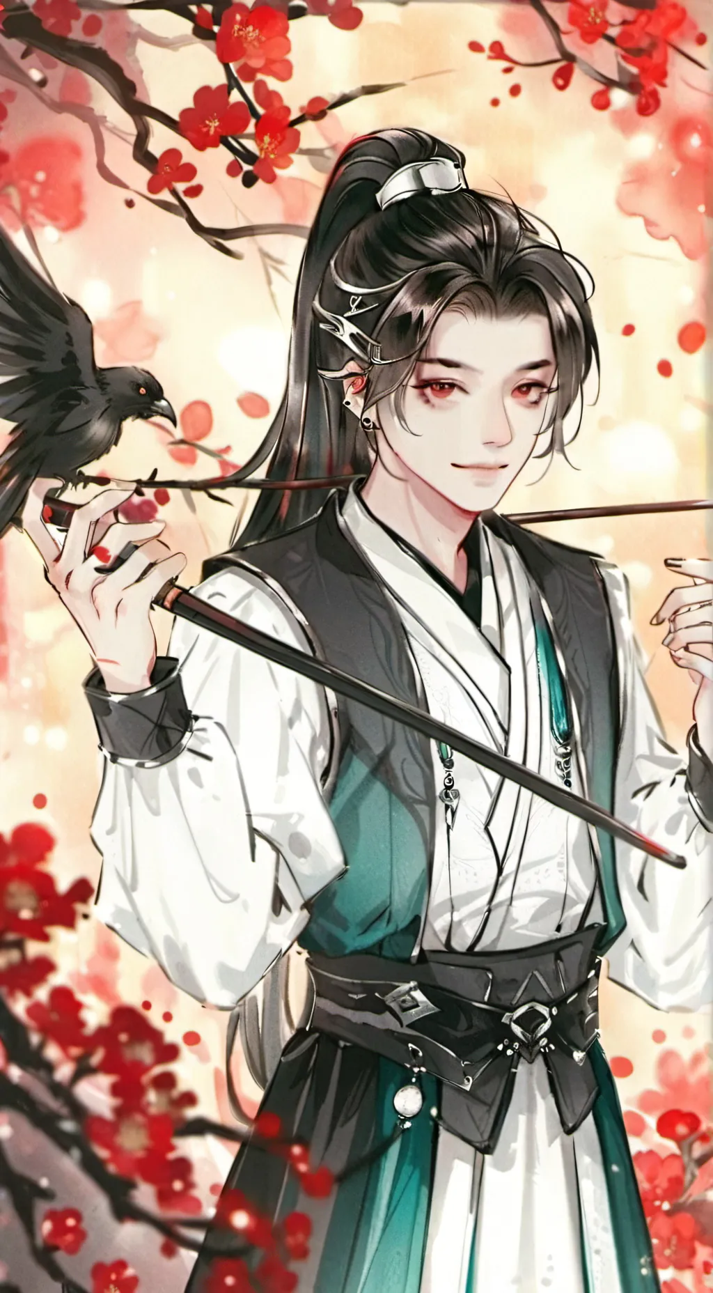 ai character: kpop demon hunters background