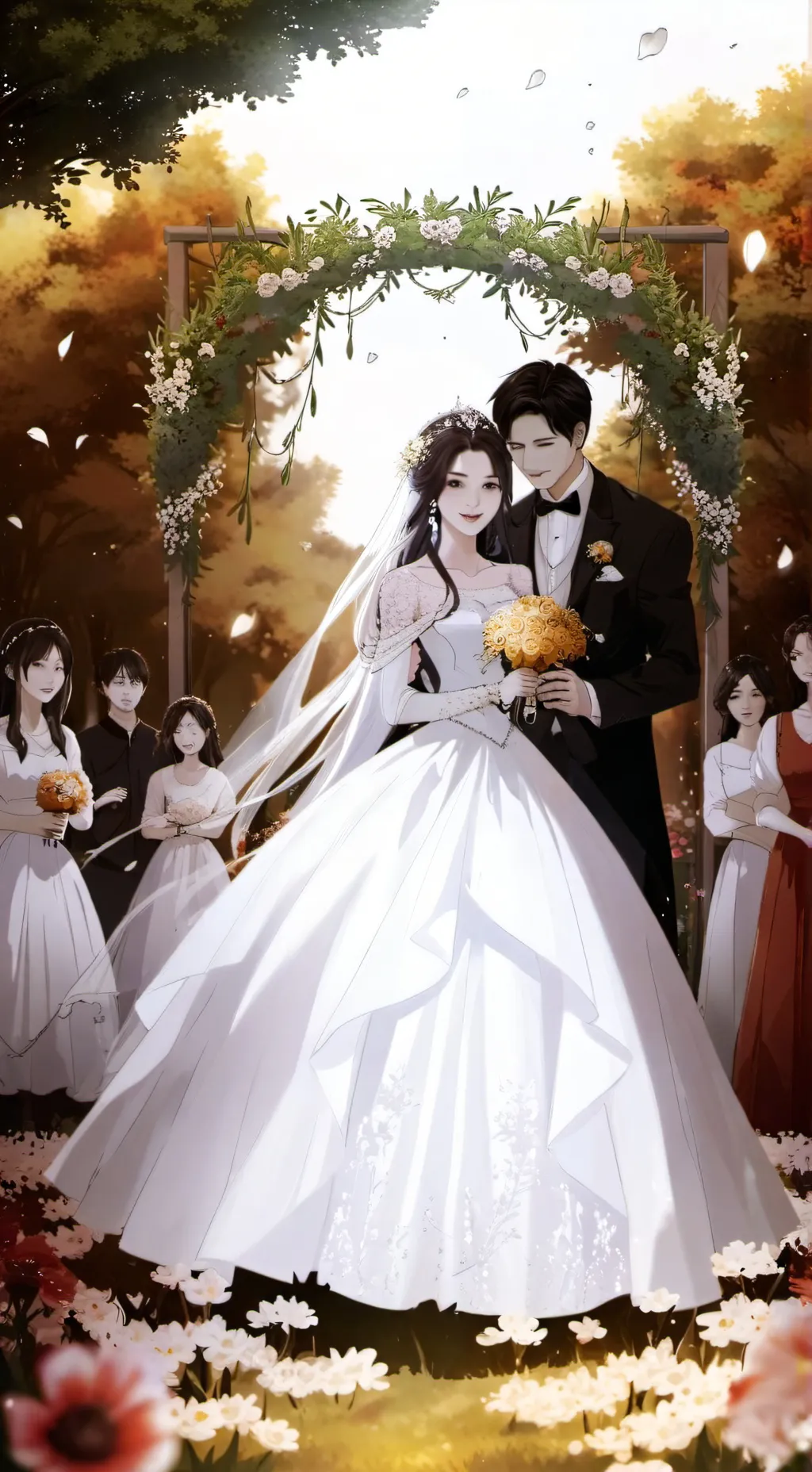 ai character: logan et Lili  background