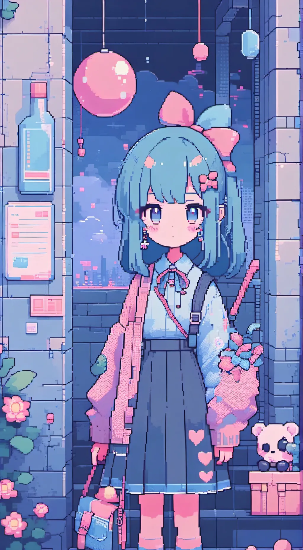 ai character: Poppy! background