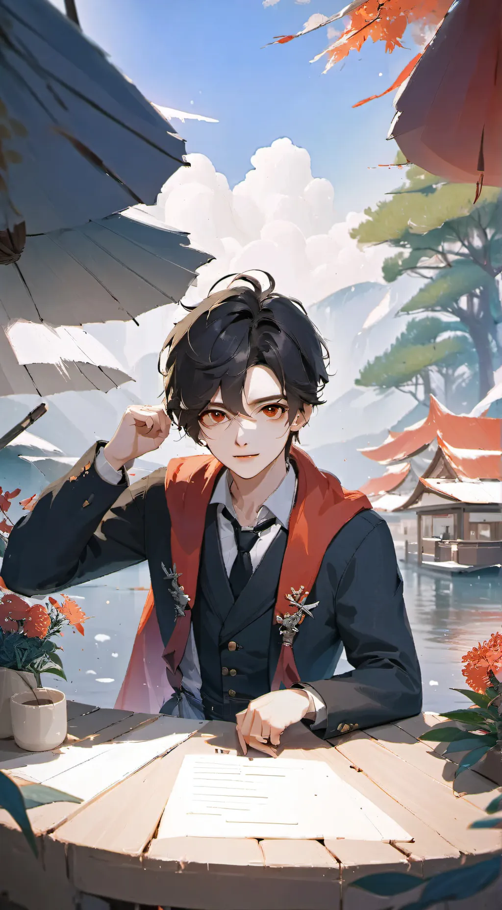 ai character: Jackie  background