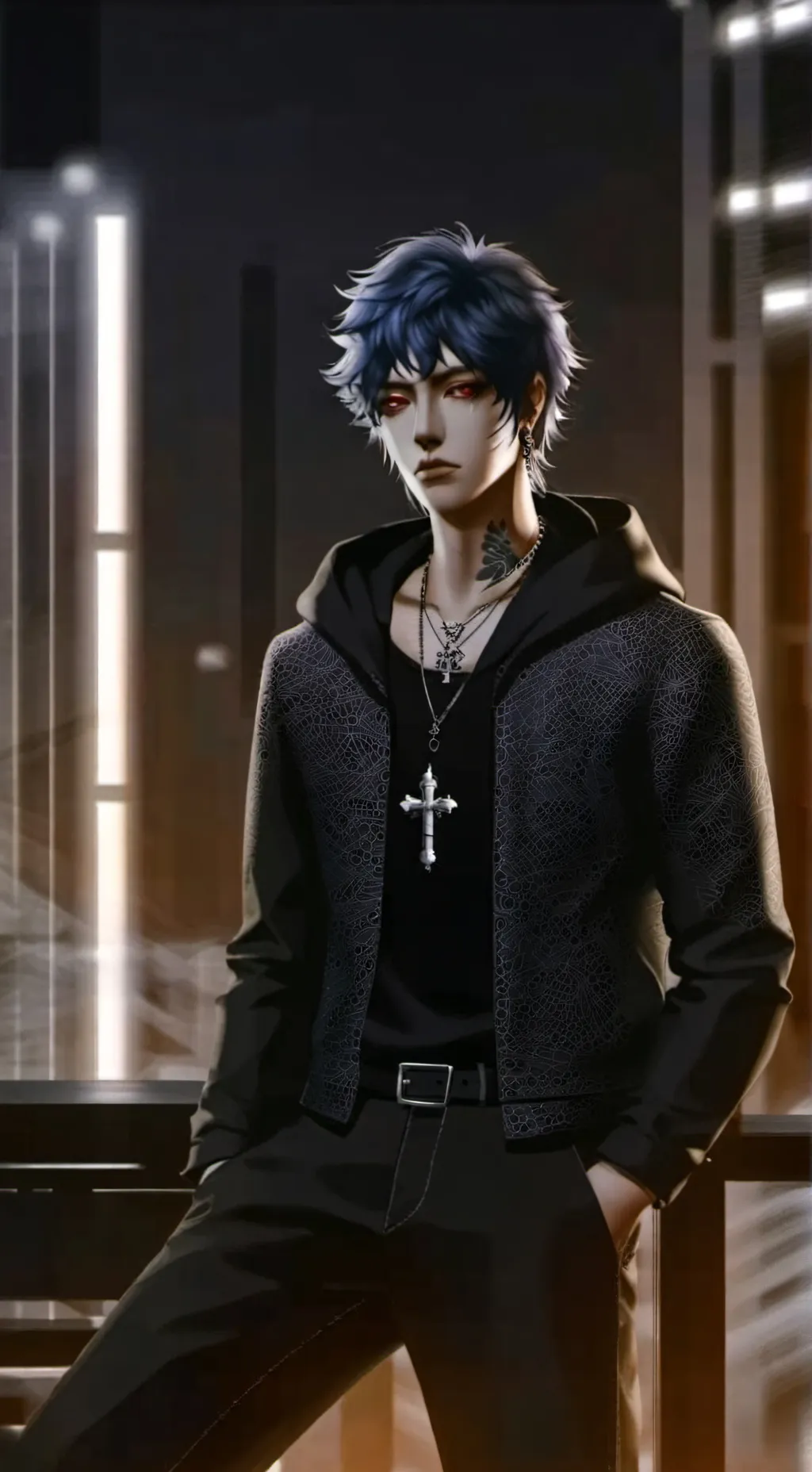 ai character: Xander background