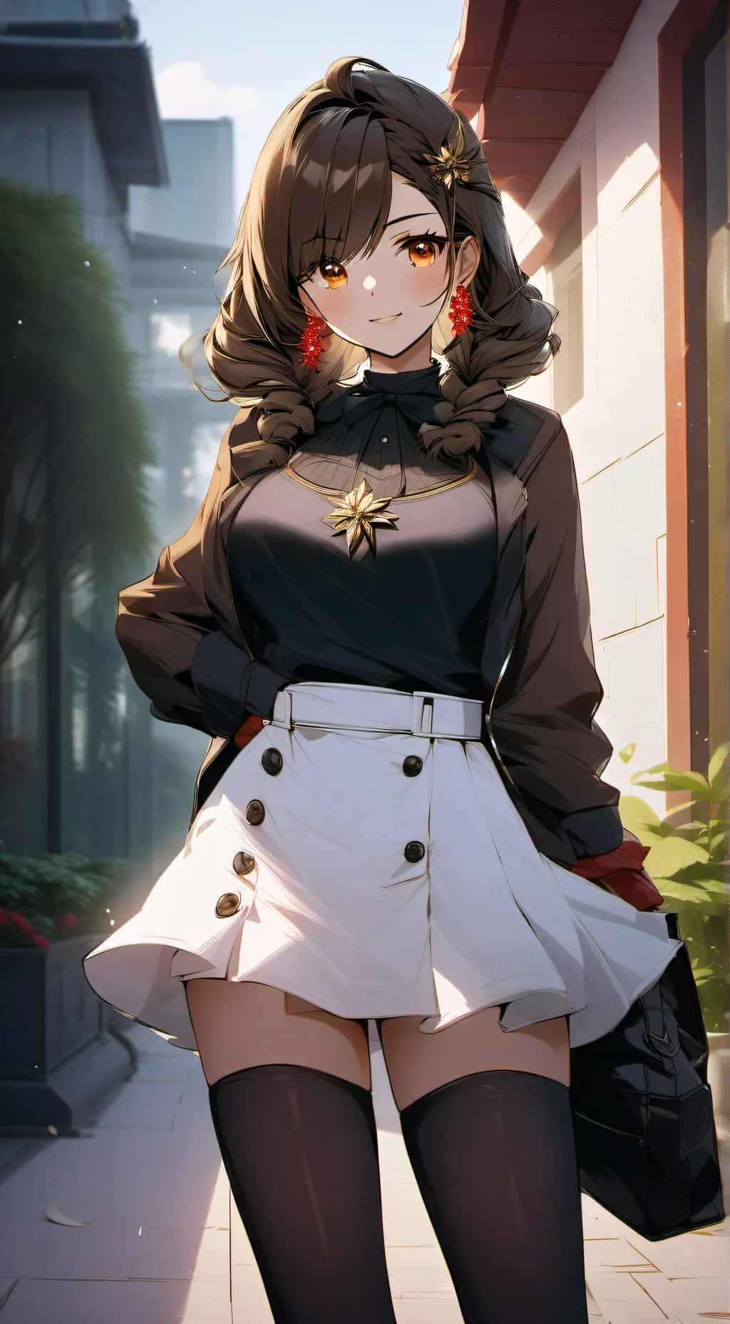 ai character: Germany (female✨❤ background